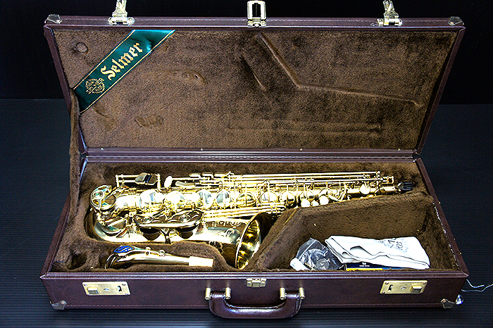 【人気最新品】SELMER アルトサックス Super Action 80 SERIE II/SA80 II Jubilee前・後期モデル 彫刻あり セルマー ハードケース付き ∵ 65D63-1 アルトサックス