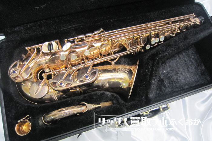 調整済み Pgp管体 ヤナギサワ 中古アルトサックス 937pgp シルバー製 ピンクゴールドプレート サックス 買取ラボふくおか